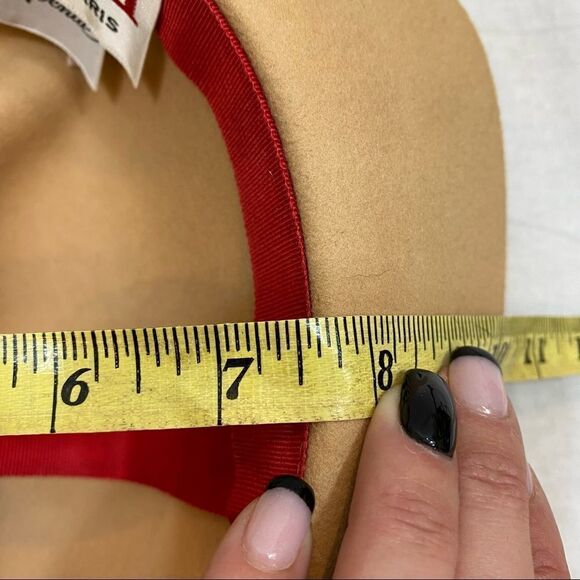 Vintage Adolfo II Fedora Style Wool Hat with Feathers and Hat Band - Picture 7 of 13